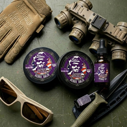 Angry Charlie Beard Butter 2OZ Vanilla Cedarwood Cologne