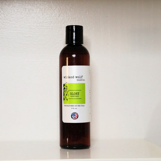 Wicked Wolf Glory Beard Wash | Deep Cleaning Beard Wash with Ginger