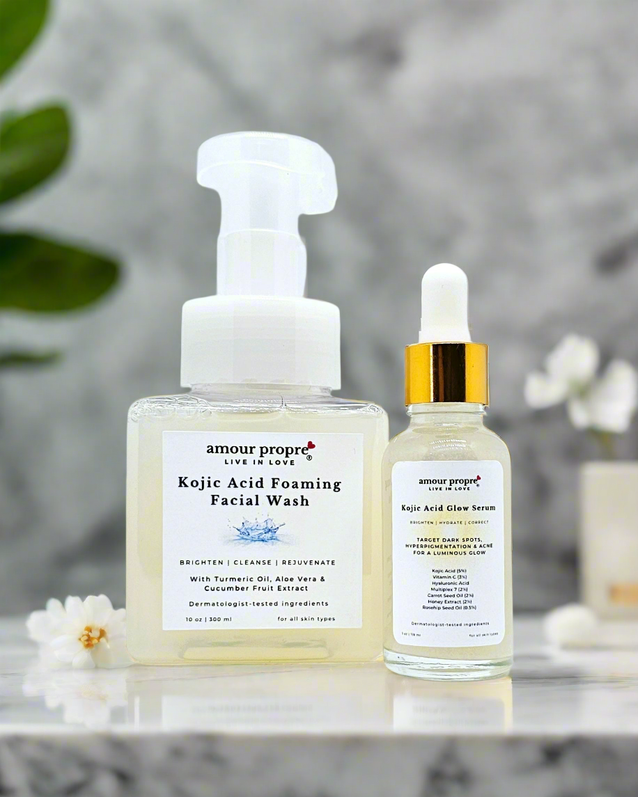 Kojic Acid Foaming Facial Wash – Brighten, Cleanse & Rejuvenate