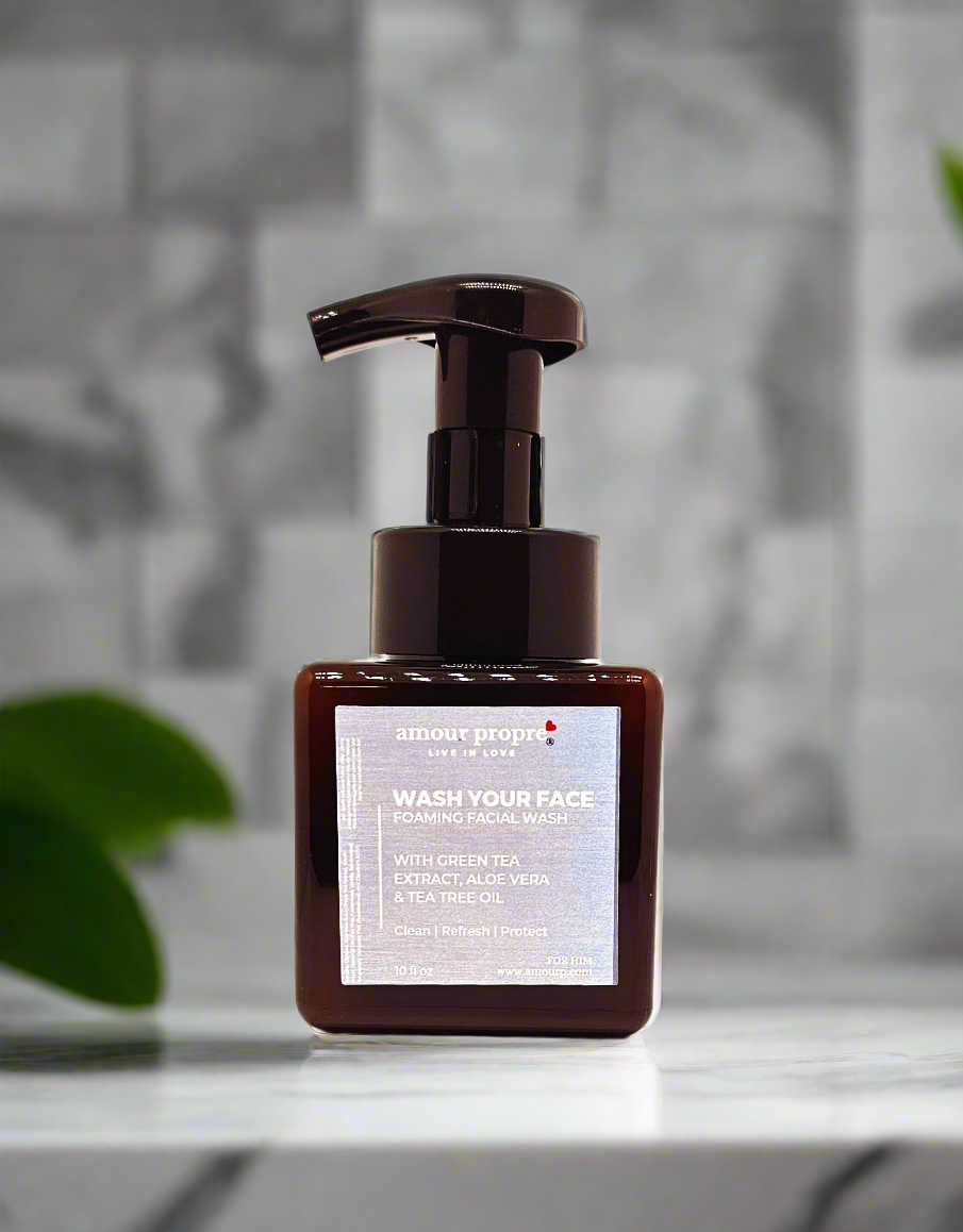 Wash Your Face - Gentle Foaming Facial Wash with Green Tea Extract for Him