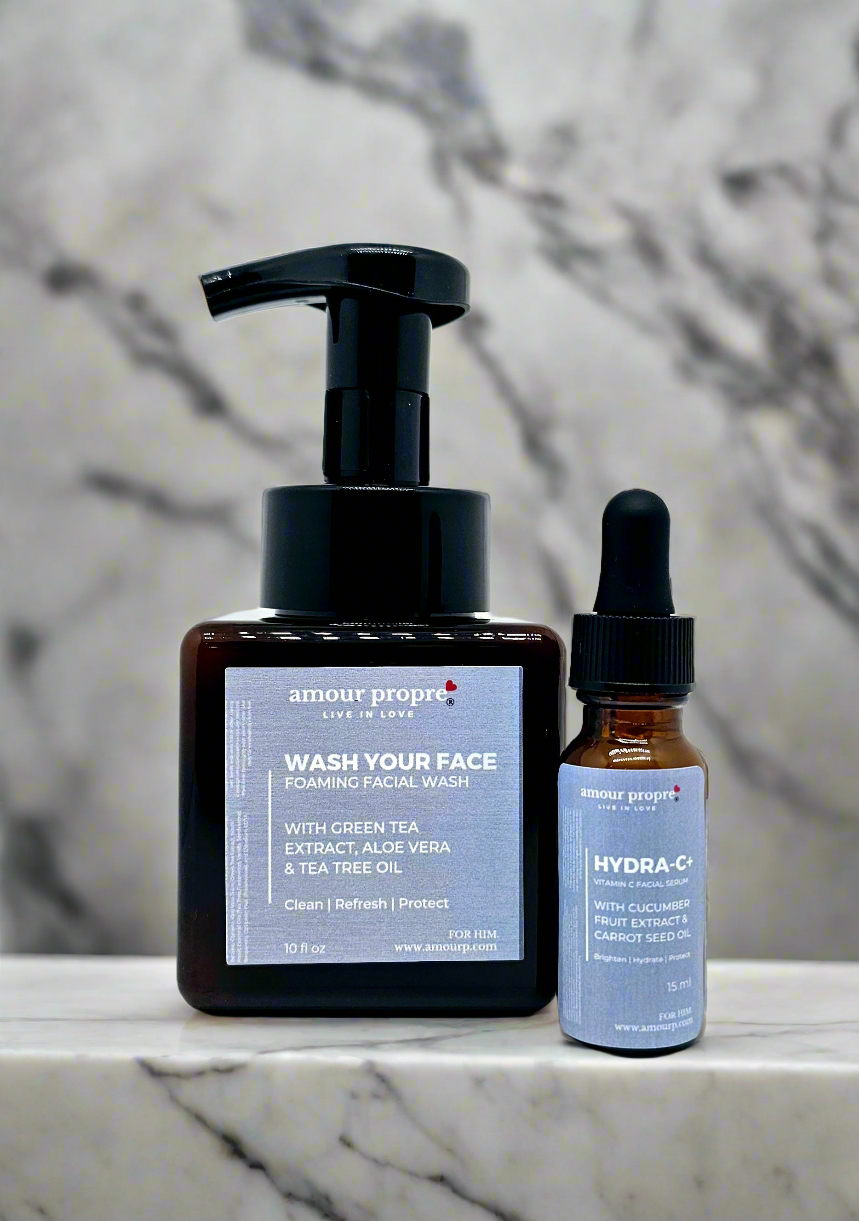 Wash Your Face - Gentle Foaming Facial Wash with Green Tea Extract for Him