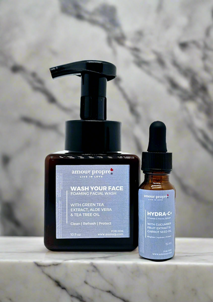 Wash Your Face - Gentle Foaming Facial Wash with Green Tea Extract for Him