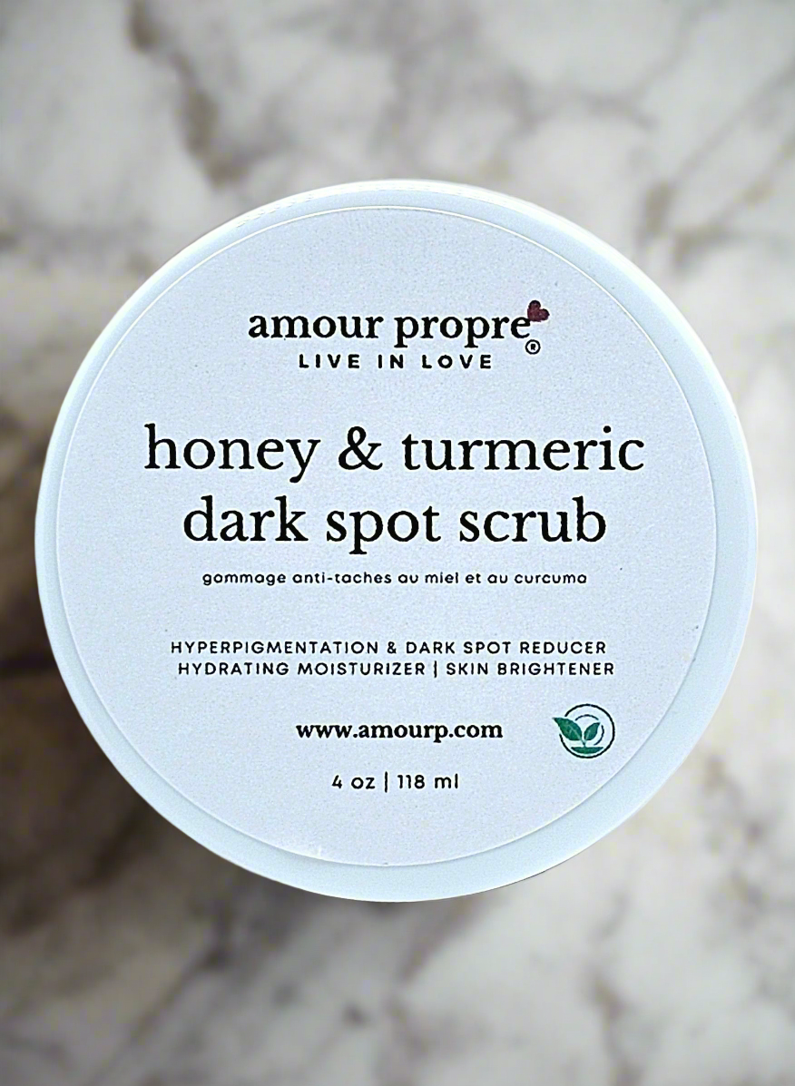 Turmeric & Honey Dark Spot Scrub - Natural Skin Brightening Solution