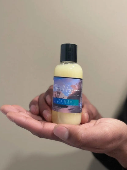Bay Rum Beard Wash – Bold Scent, Clean Beard Routine