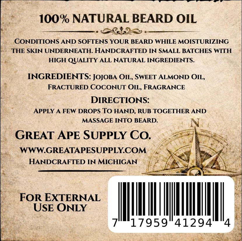 Base Camp  - Unscented Beard Oil