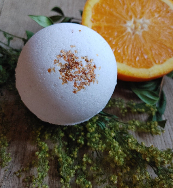 Bath Bomb | Bright Citrus | Orange Lemon Grapefruit