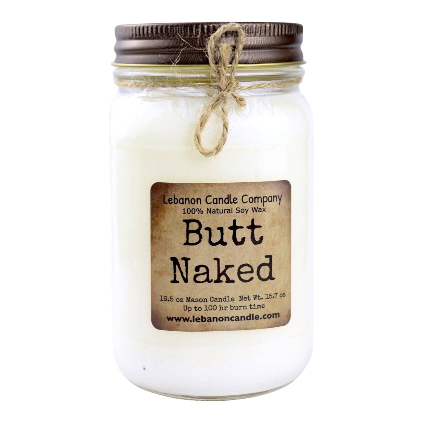 Butt Naked Candle