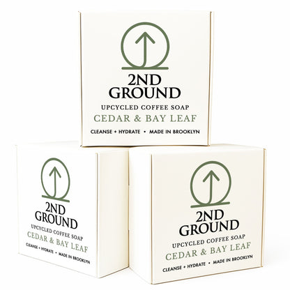 3-Bar Pack — Upcycled Coffee Soap Set