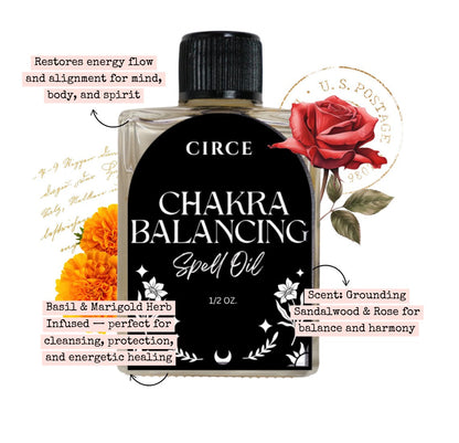 Chakra Balancing Oil — Energy Alignment Ritual