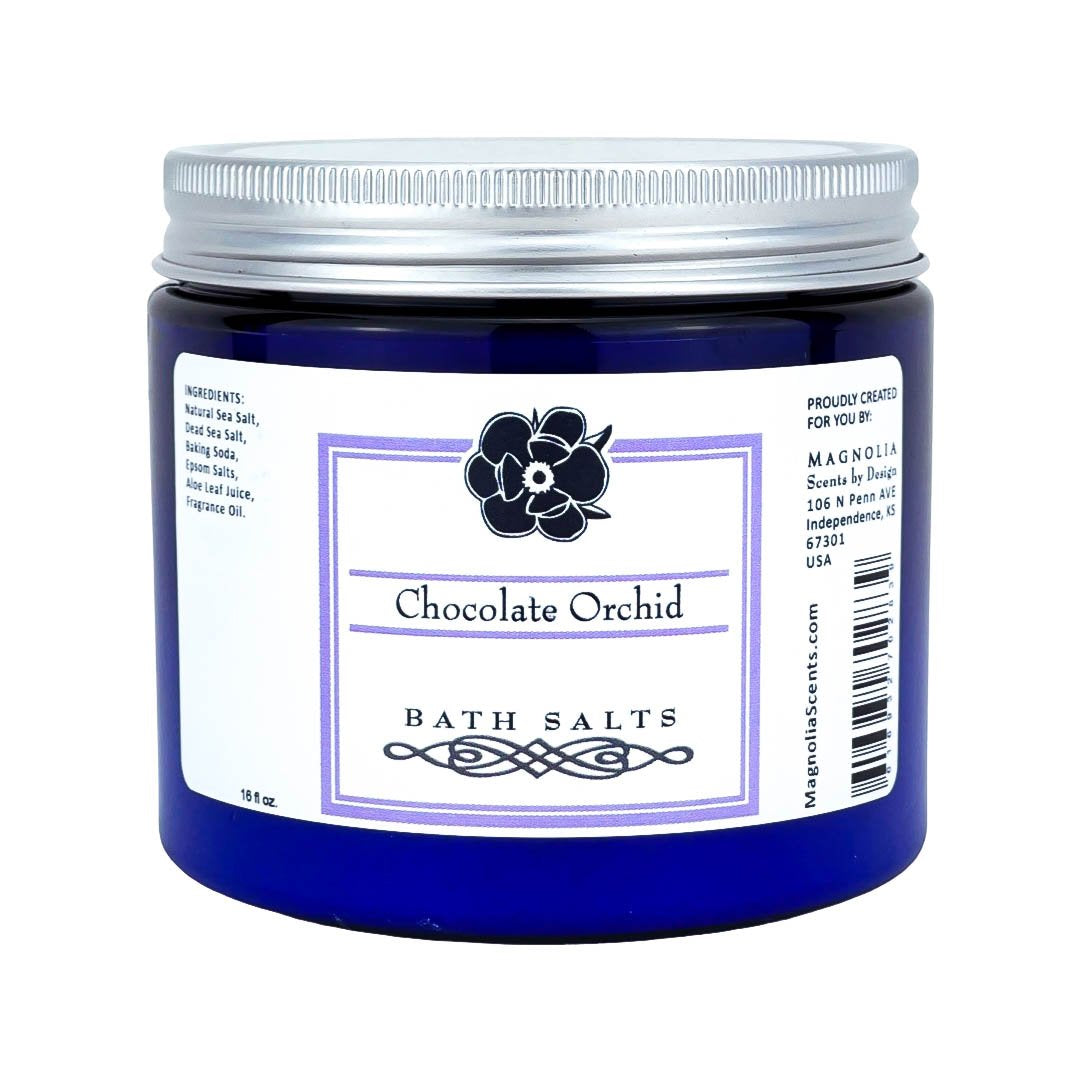 Chocolate Orchid 16oz Bath Salts