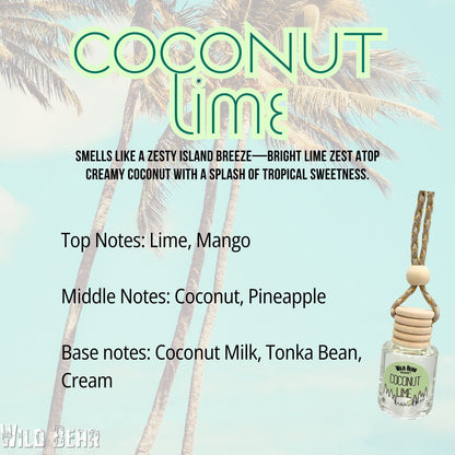 Coconut Lime Car Freshener
