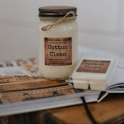 Cotton Clean Candle