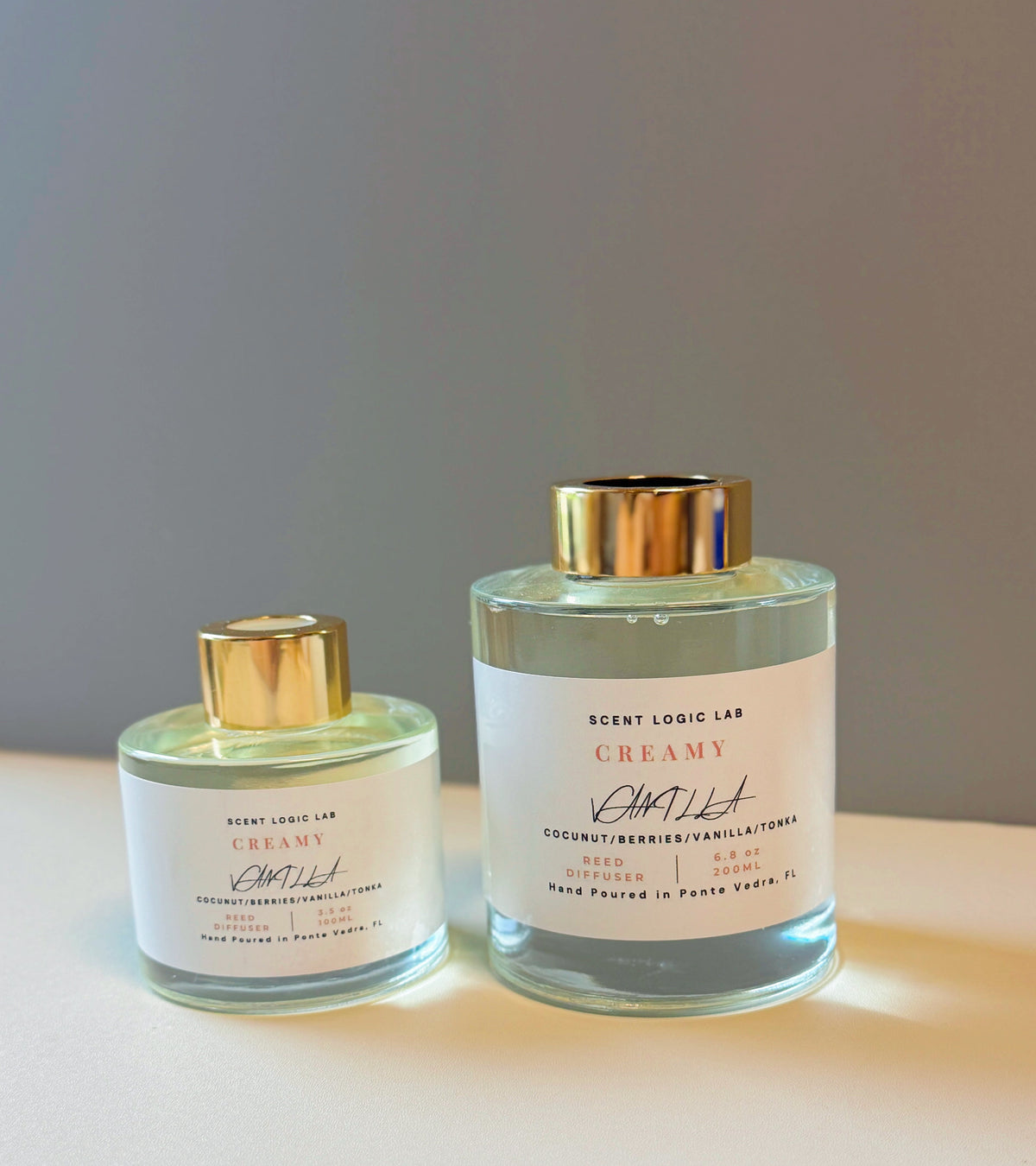 Creamy Vanilla Reed Diffuser | Warm, Gourmand Home Fragrance