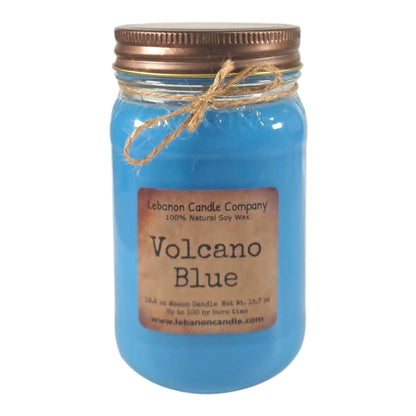Volcano Blue Candle