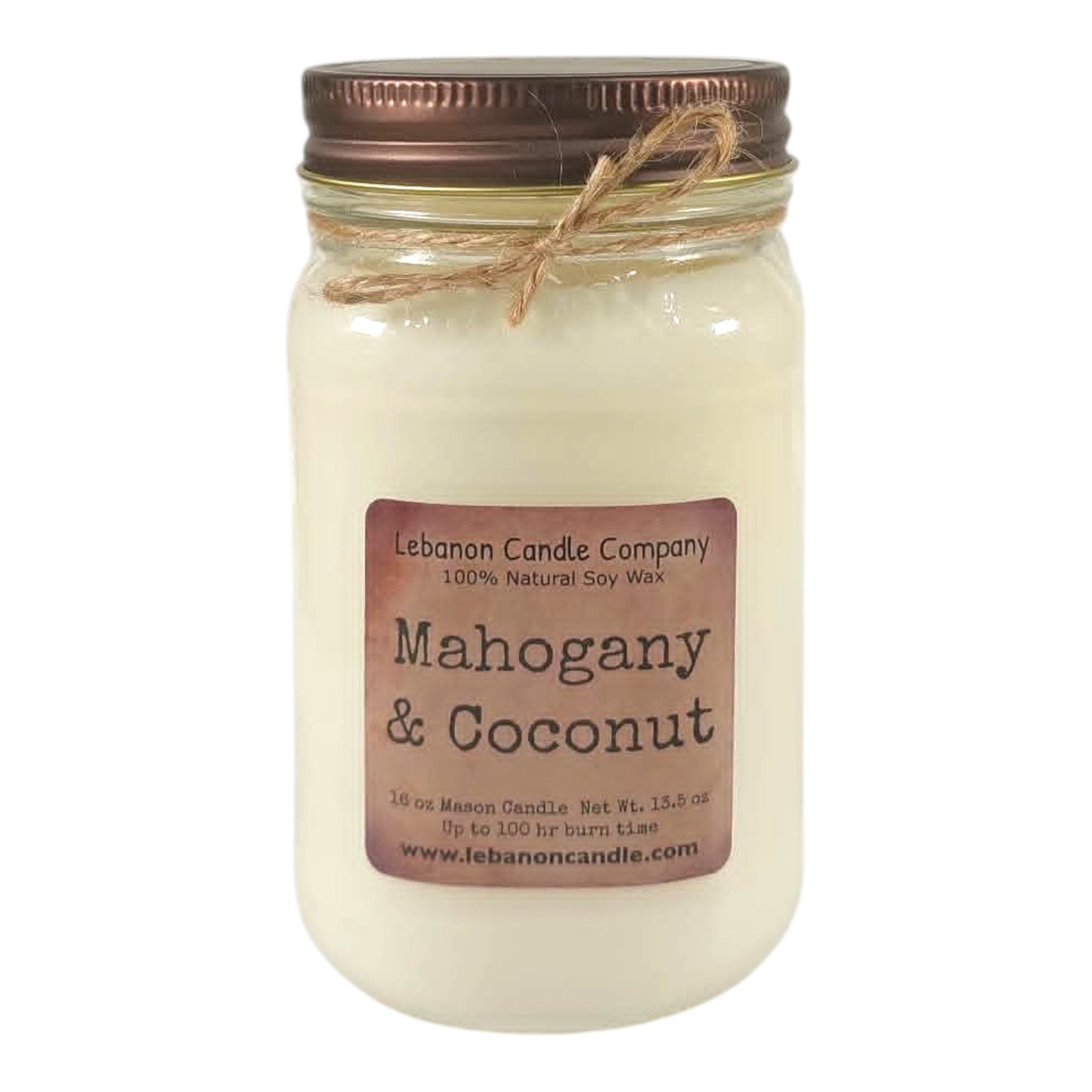 Mahogany & Coconut Candle