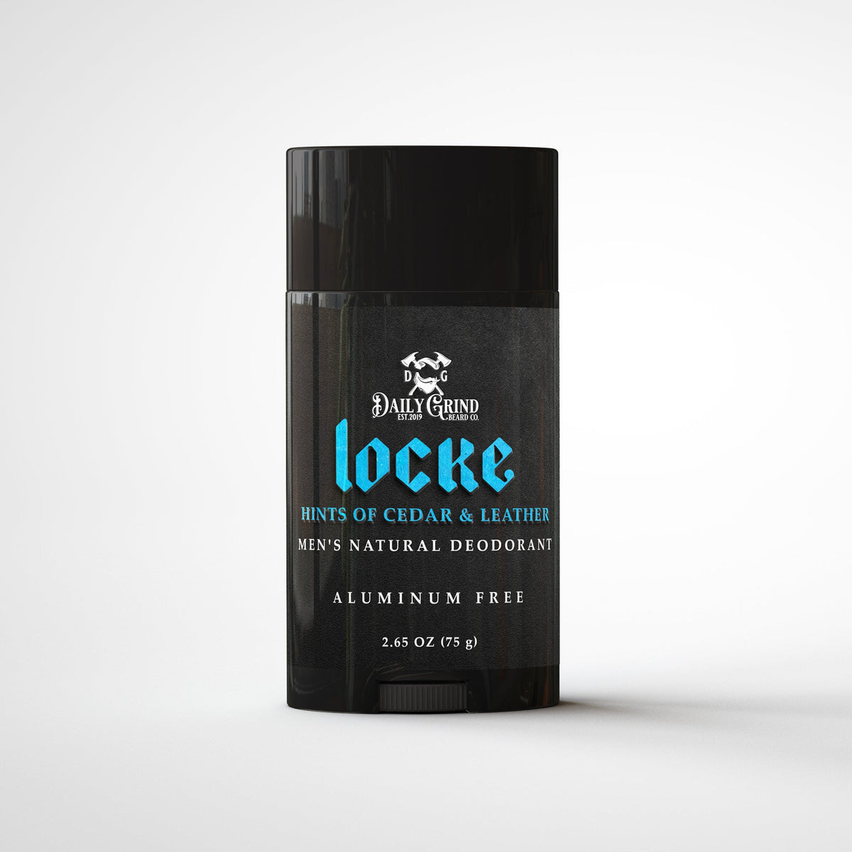 Locke Natural Deodorant for Men - Cedar & Leather