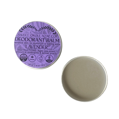 Lavender Aluminum Free Deodorant for Sensitive Skin
