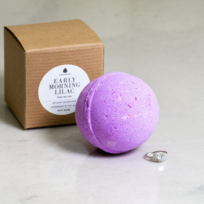 Early Morning Lilac 10oz Mystery Jewelry Bath Bomb