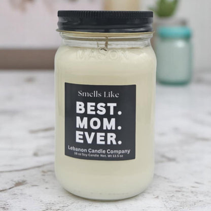Best Mom Ever Funny Candle