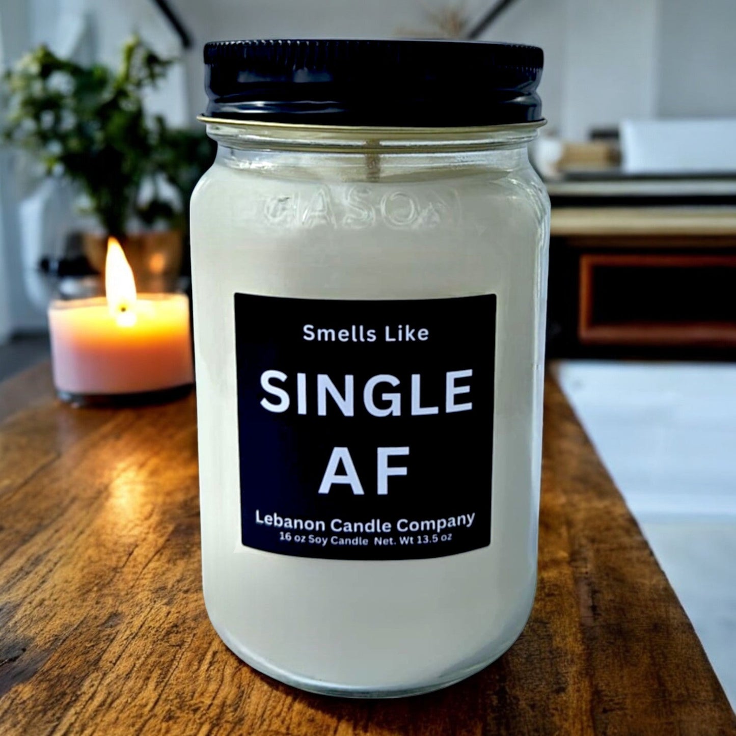 Single AF Funny Candle