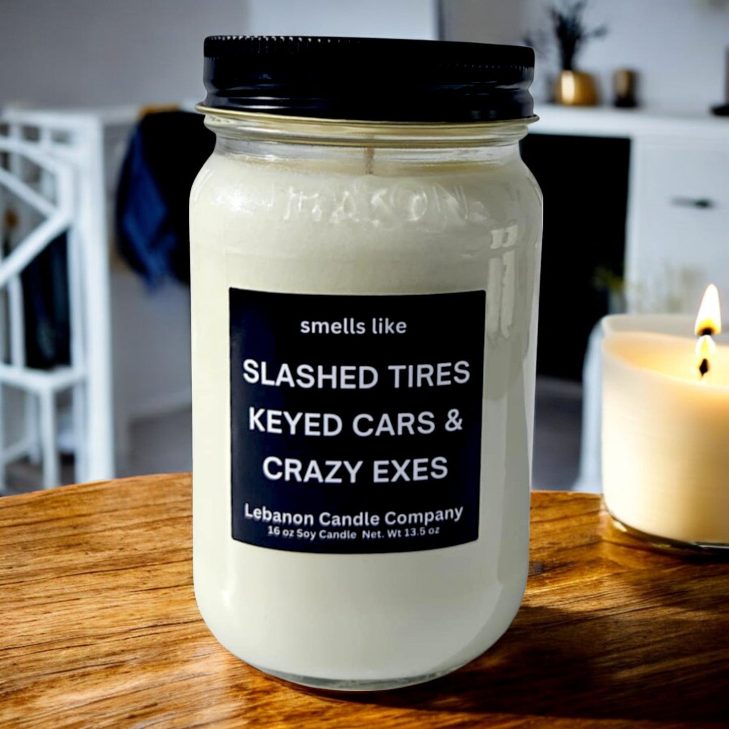 Crazy Exes Funny Candle