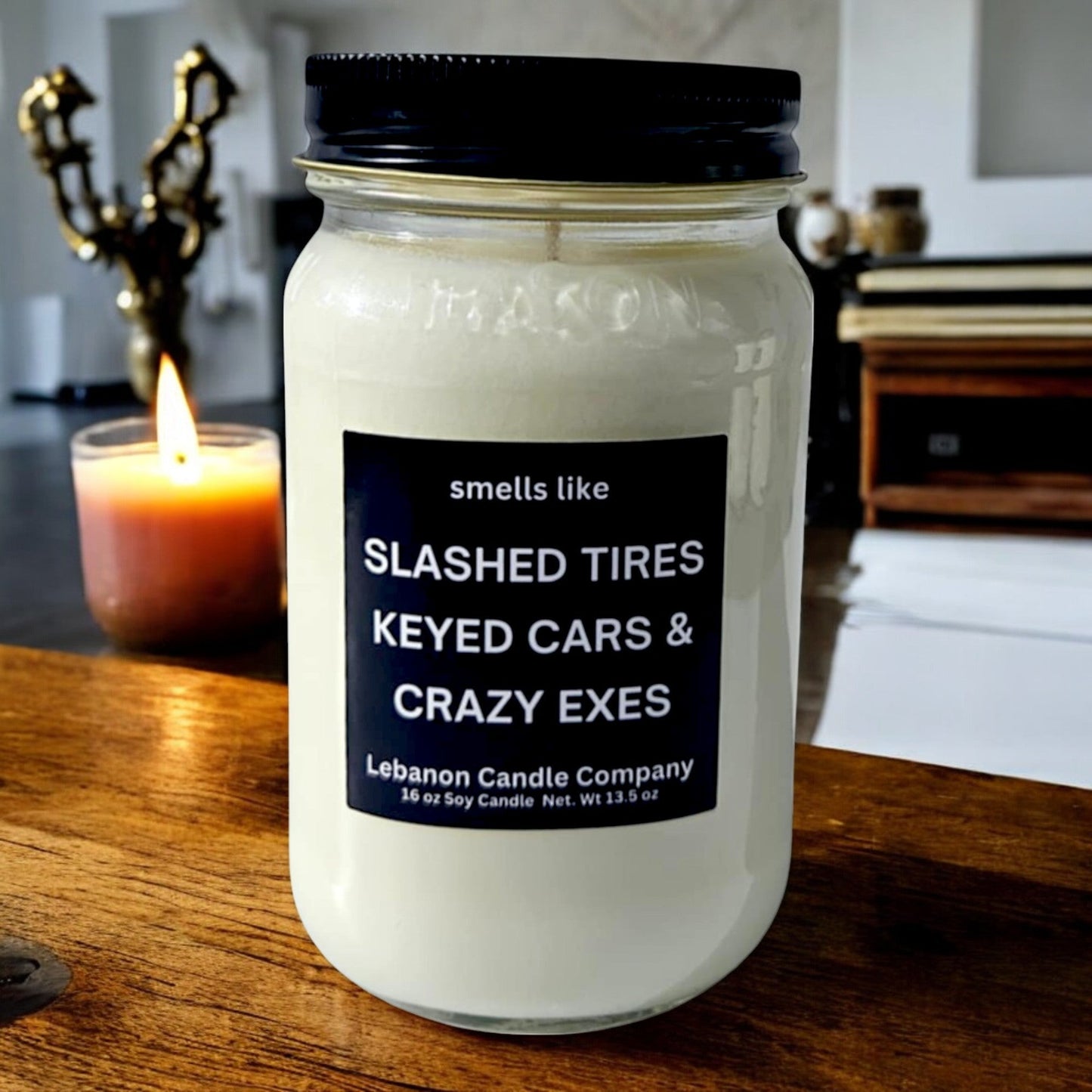 Crazy Exes Funny Candle