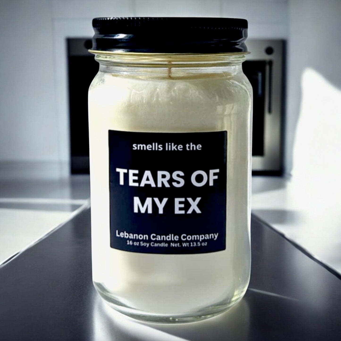 Smells Like The Tears Of My Ex Funny Candle