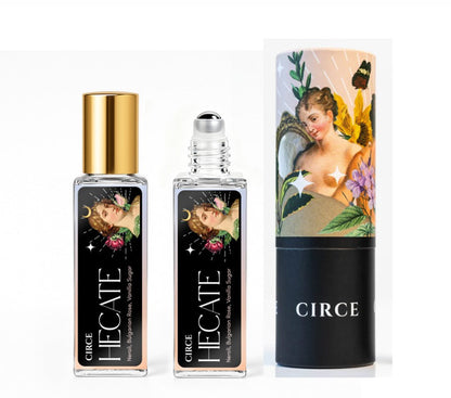 Hecate Goddess Perfume Oil – Neroli, Rose & Vanilla Roller | 10ml
