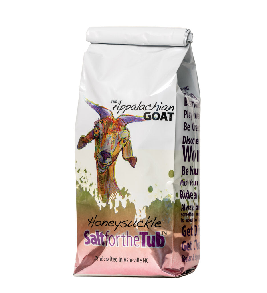 Honeysuckle Goat’s Milk + Arnica Bath Salts | Salt for the Tub™