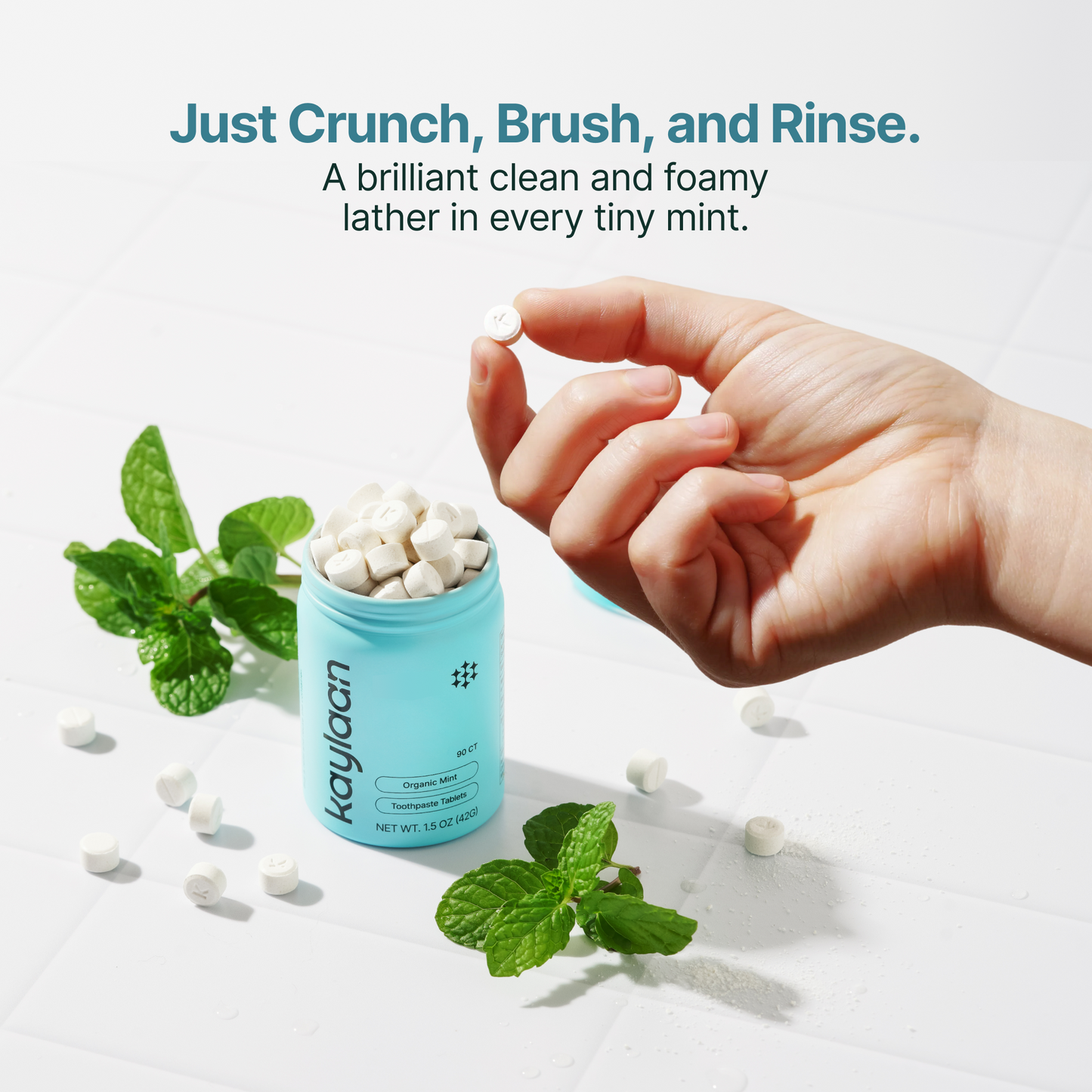 Non-Fluoride Mint Tablets Refill