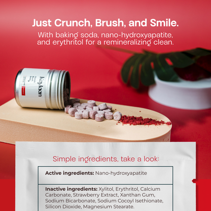 Non-Fluoride Strawberry Tablets Refill