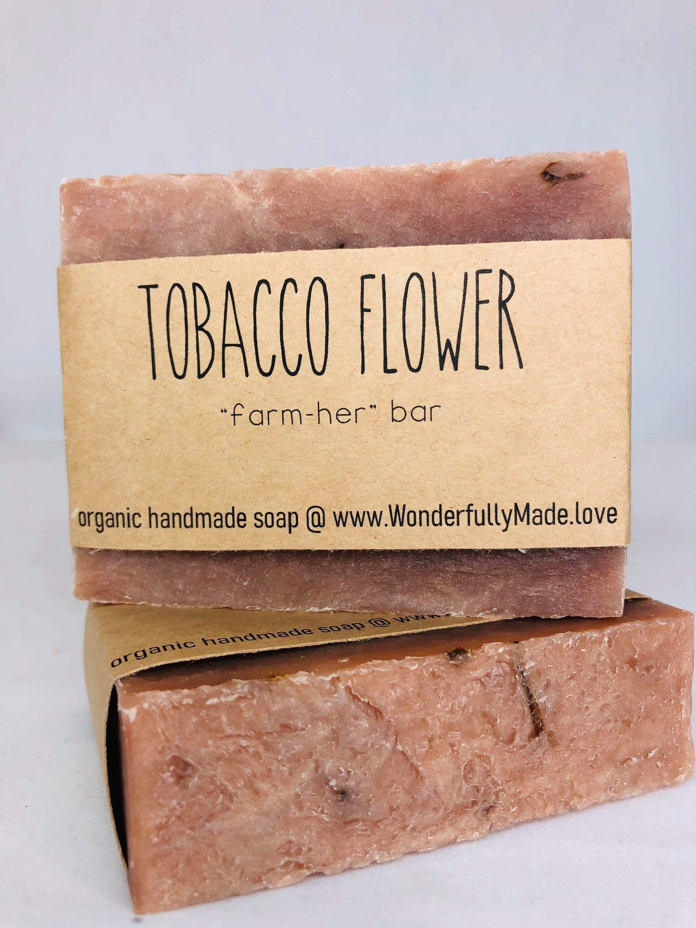 Tobacco Flower Soap | Vegan Luxury Soap Bar | Natural