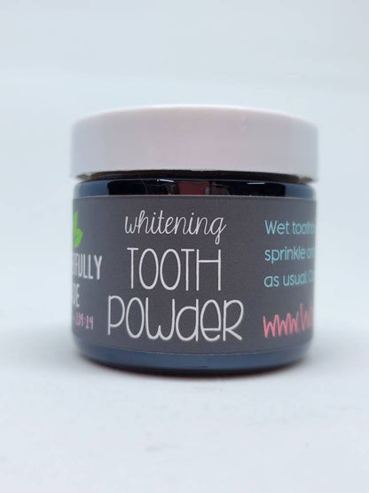 White Teeth | Tooth Whitening Powder | Activated Charcoal | Naturally Whiten Teeth | Beautiful Smile | Organic |