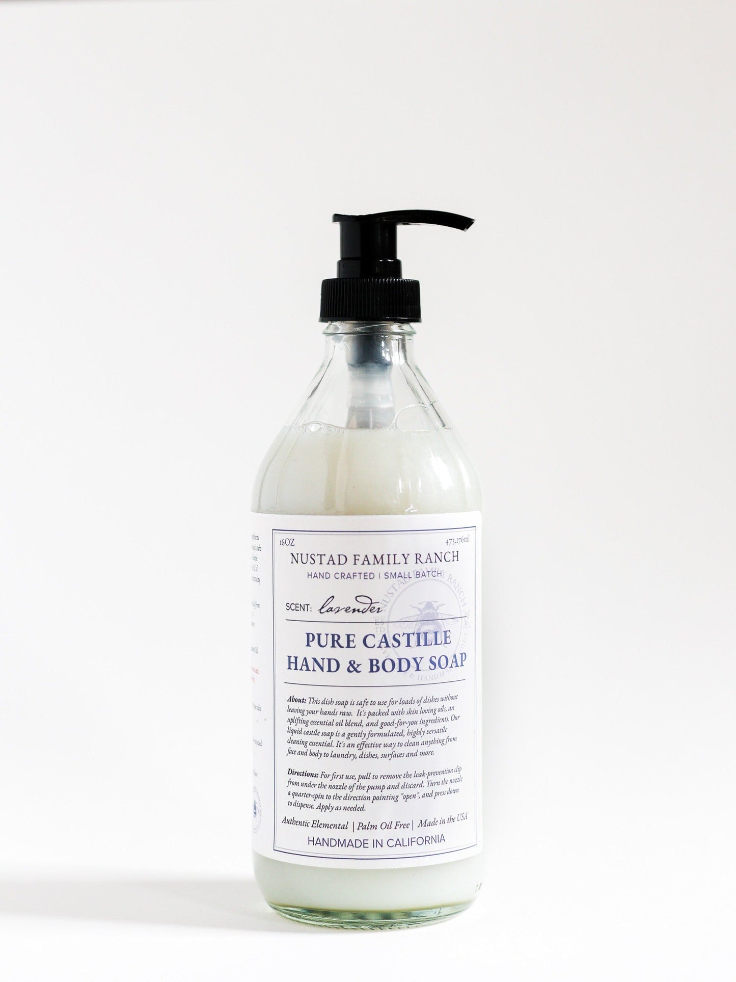 Castile Soap for Hand & Body