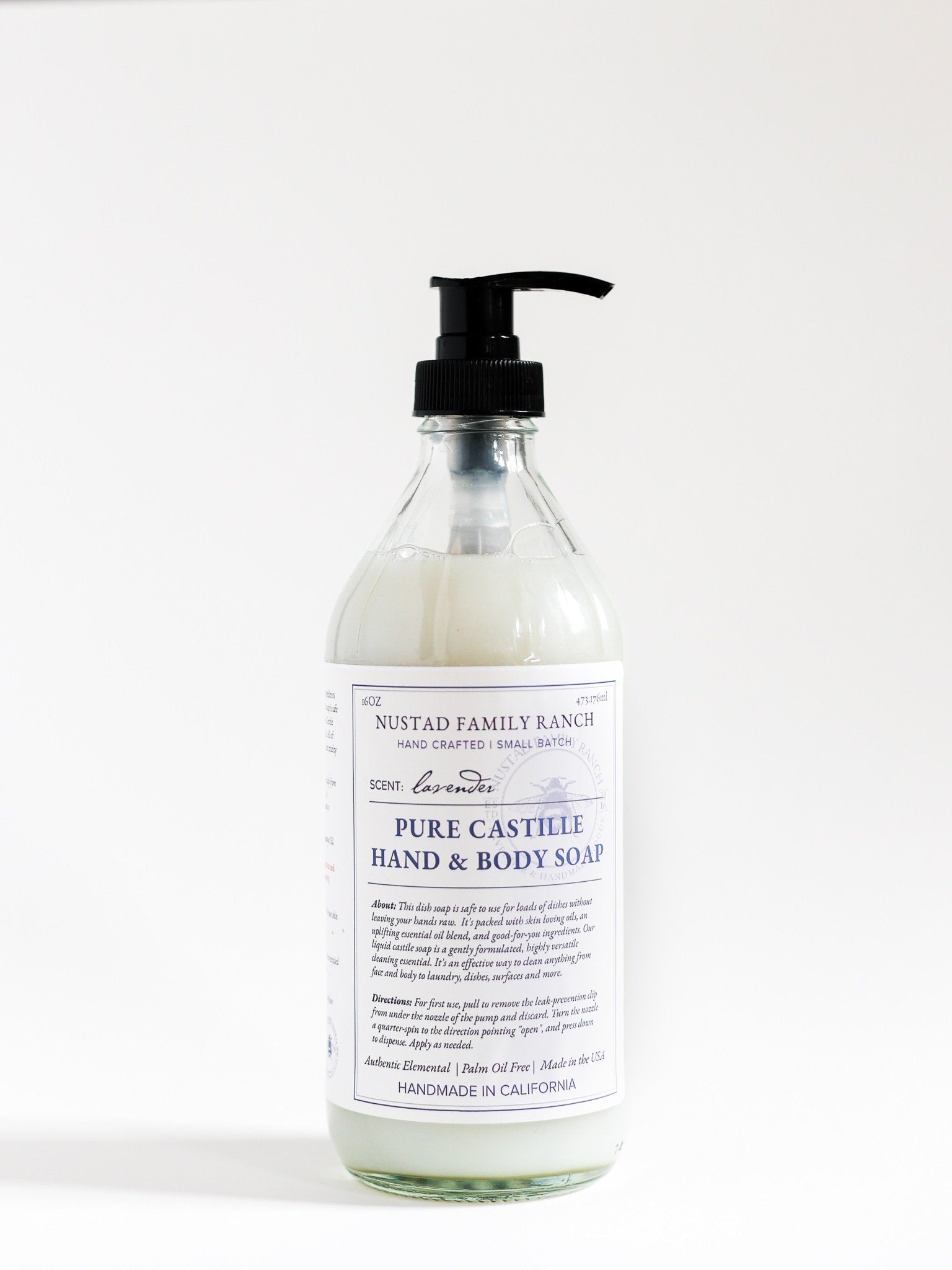 Castile Soap for Hand & Body