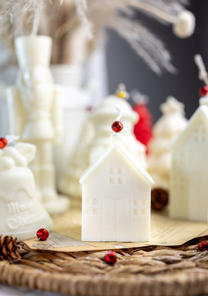 3D Ginger House Candle for Christmas & Housewarming Gift