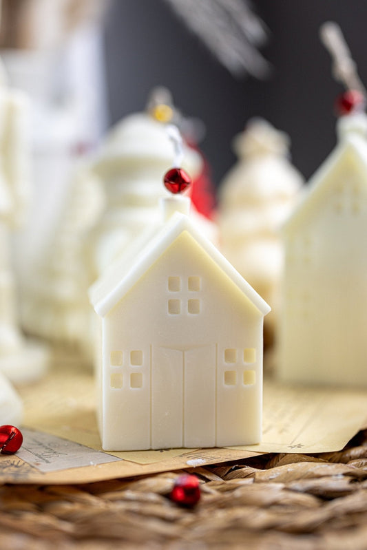 3D Ginger House Candle for Christmas & Housewarming Gift