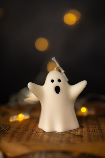 Ghost Candles – Spooky Halloween & Autumn Decor