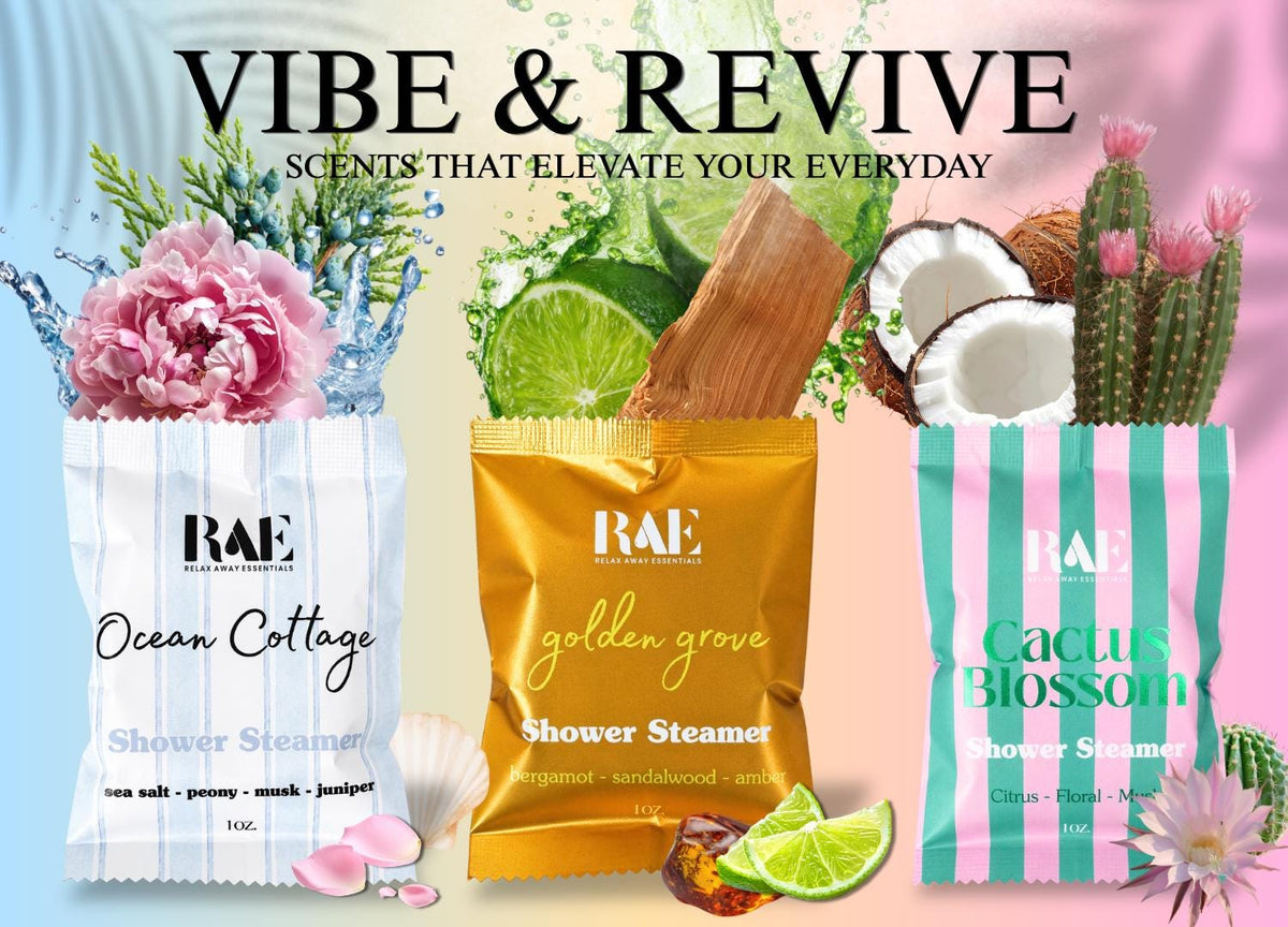 18 Shower Steamers - Summer Bundle Pack - Spa Set - Shower Tablets Bulk - Aromatherapy |