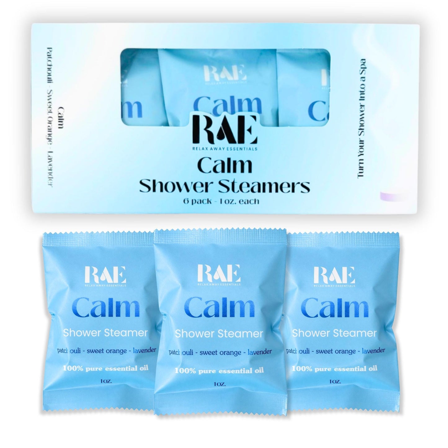 18 Shower Steamers - Relax & Unwind Bundle Pack - Shower Tablets Bulk - Lavender - Spa Gift