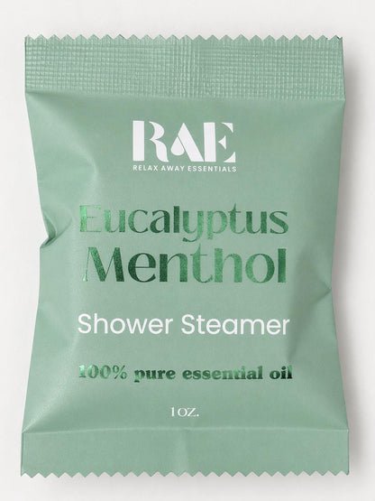 Eucalyptus Escape Shower Steamers 6 Pack | Breathe | Aromatherapy | Spa Gift | Essential Oils | Natural Handmade Shower Steamers