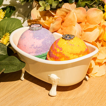 Citrus Squeeze 10oz Mystery Jewelry Bath Bomb