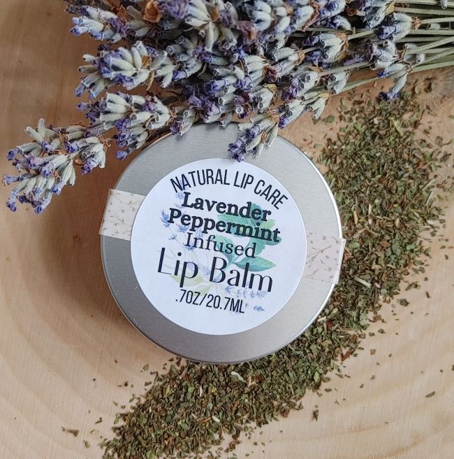 Lip Balm | Lavender Peppermint | Infused Lip Care