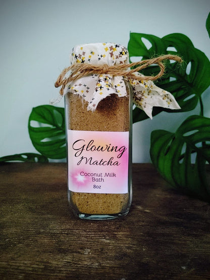 Matcha Body Soak | Glowing | Coconut Milk Bath