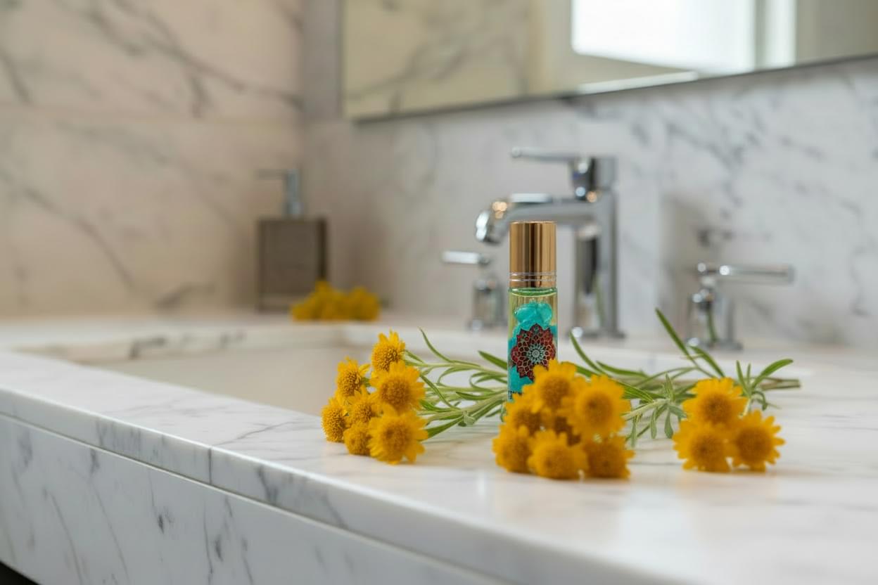 Helichrysum and Turquoise Infusion Body Roll-On
