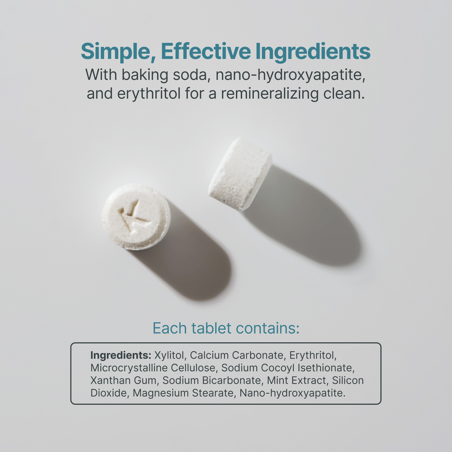 Non-Fluoride Mint Tablets Refill