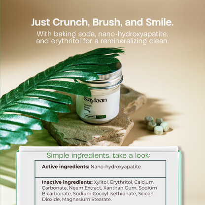 Fluoride Neem Toothpaste Tablets Refill