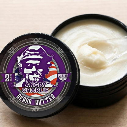 Angry Charlie 2oz Beard Balm Vanilla and Cedarwood Cologne