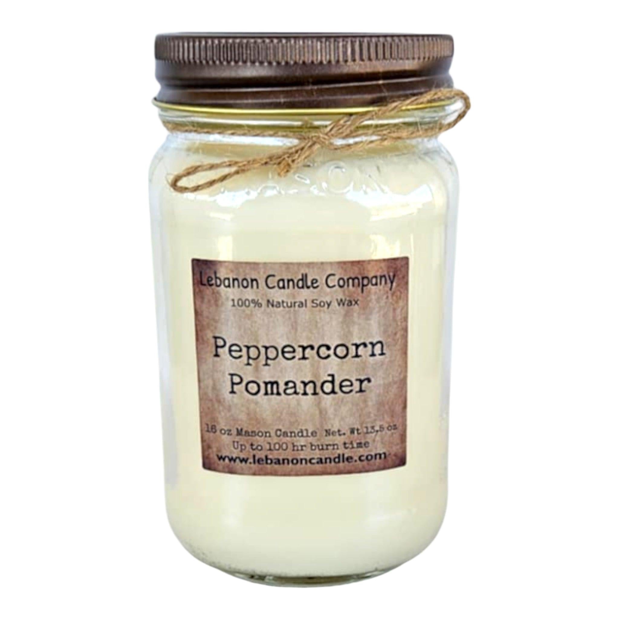 Peppercorn Pomander Candle