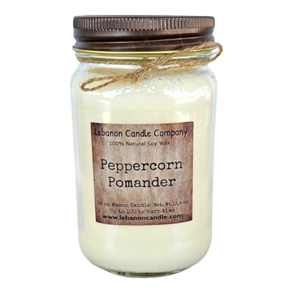 Peppercorn Pomander Candle